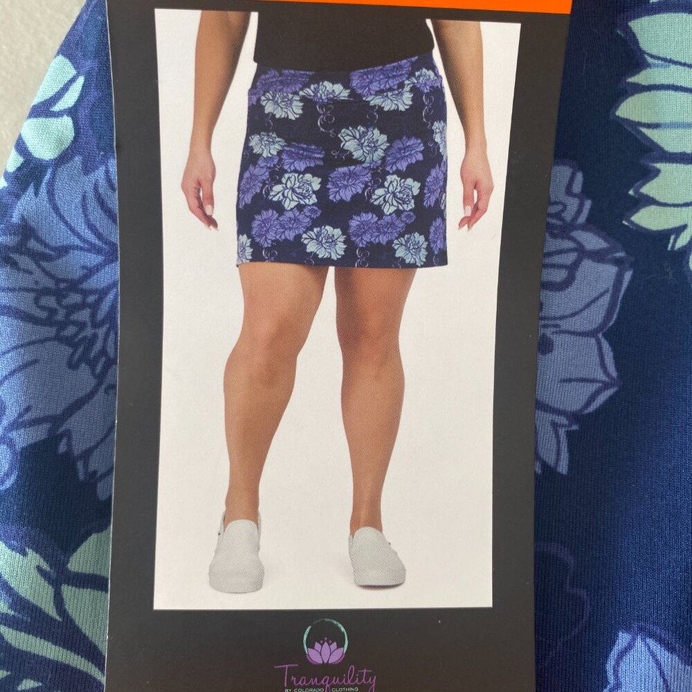 Tranquility by Colorado Clothing Everyday Stretch Skort Women's size XXL